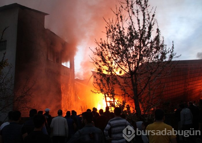 Bursa'da büyük yangın!