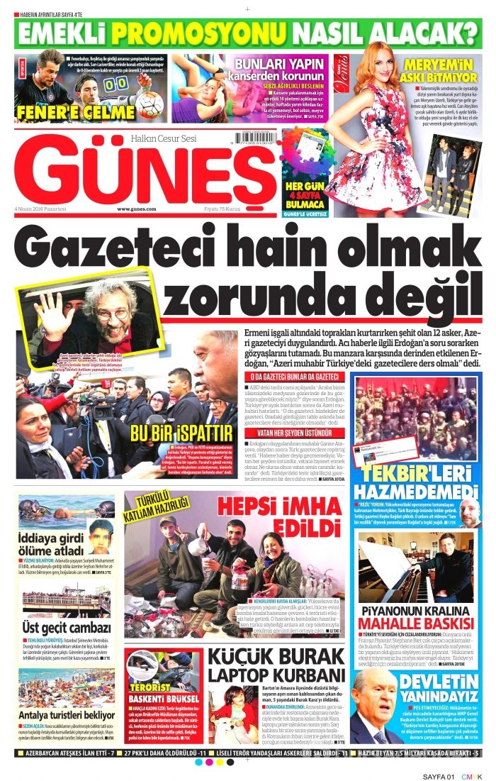 4 Nisan gazete manşetleri
