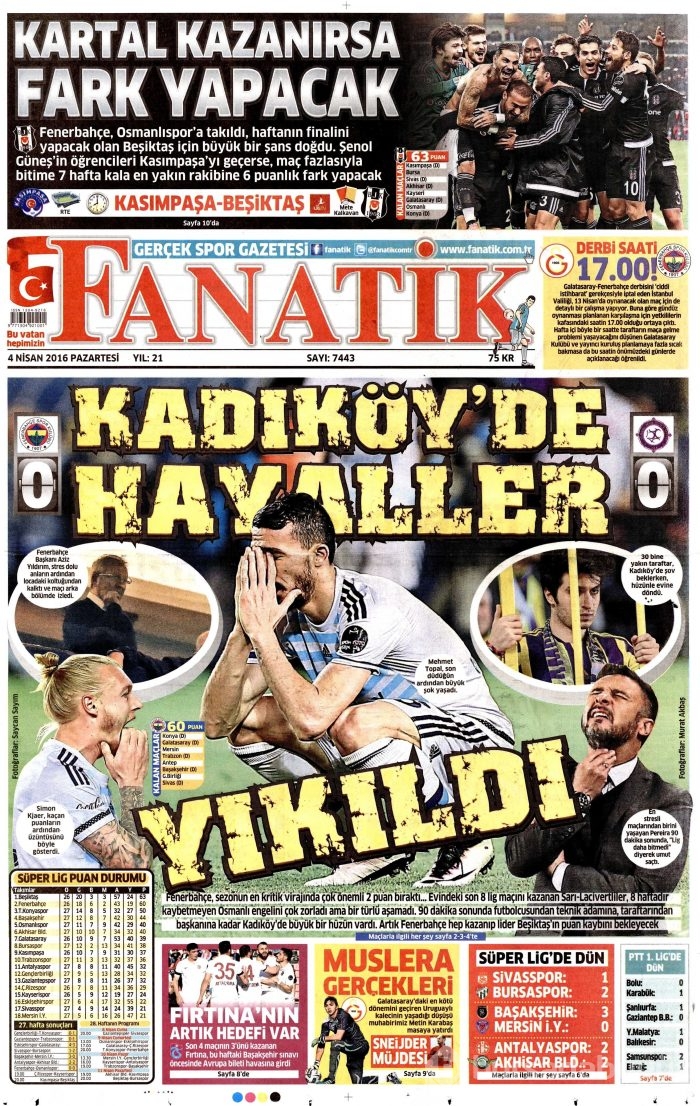 4 Nisan gazete manşetleri