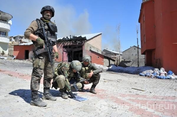 Yüksekova'daki operasyondan son görüntüler