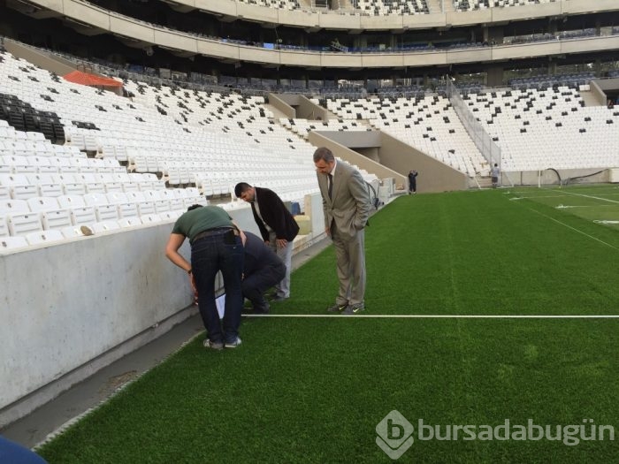 TFF, Vodafone Arena'da inceleme yaptı