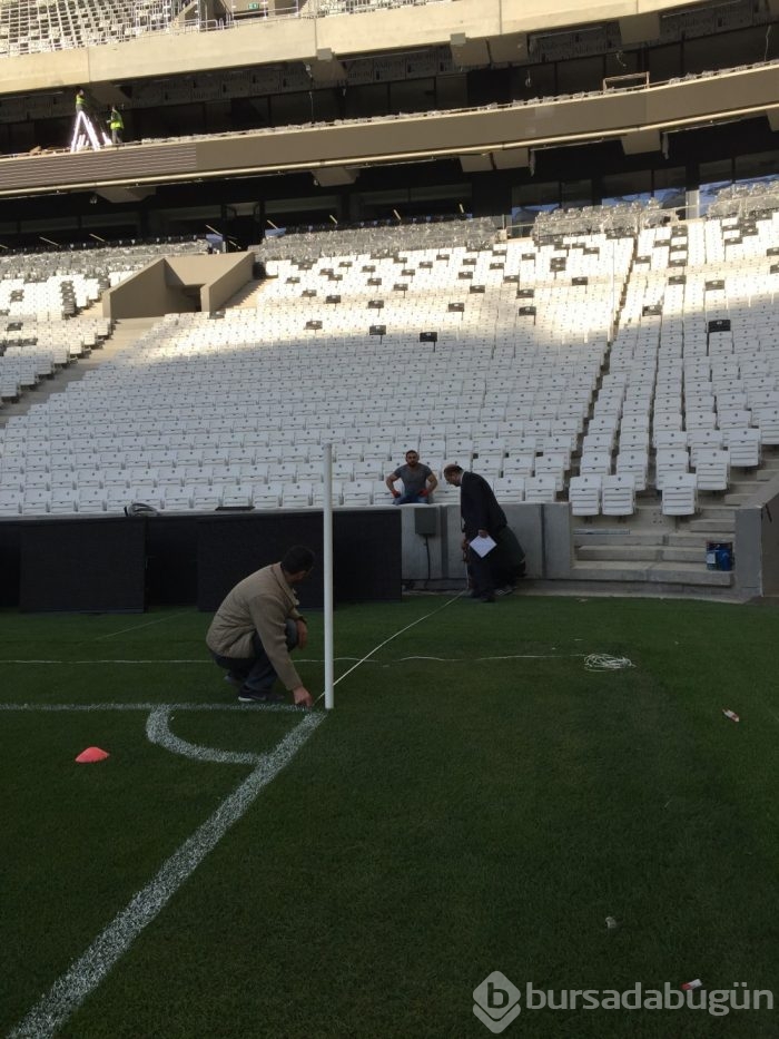 TFF, Vodafone Arena'da inceleme yaptı