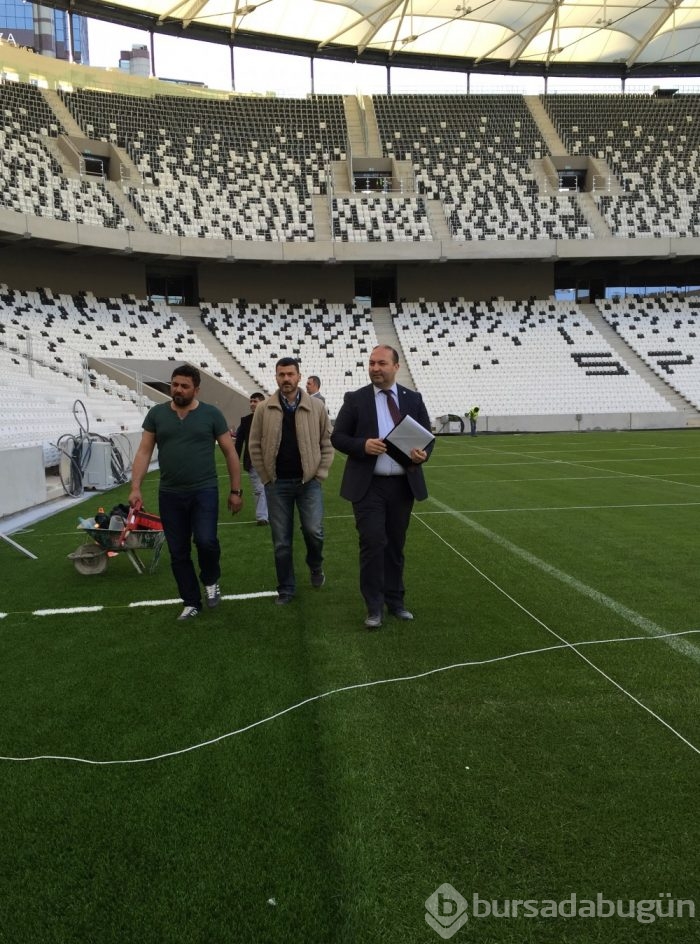 TFF, Vodafone Arena'da inceleme yaptı