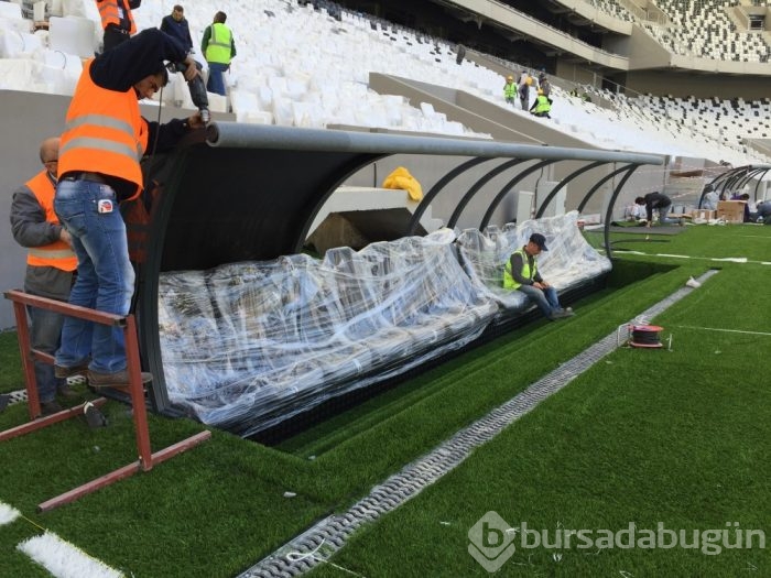 TFF, Vodafone Arena'da inceleme yaptı
