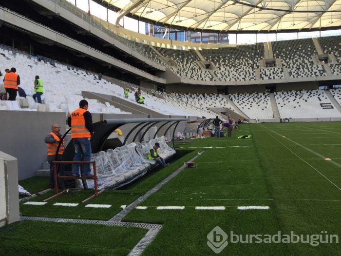 TFF, Vodafone Arena'da inceleme yaptı