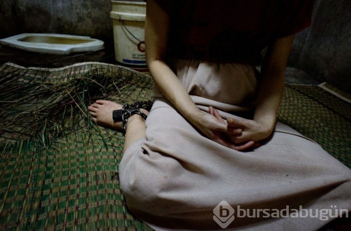 18 bin hasta zincire vurulmuş halde yaşıyor