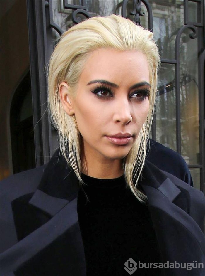 Kim Kardashian'ın saç modelleri