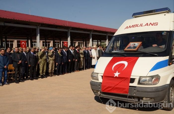 Mardin'de şehitler için tören