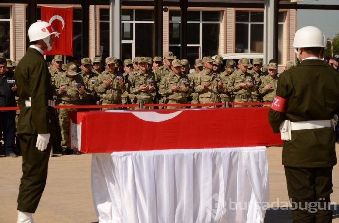 Mardin'de şehitler için tören