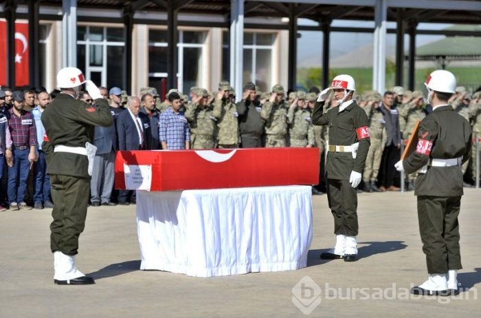 Mardin'de şehitler için tören