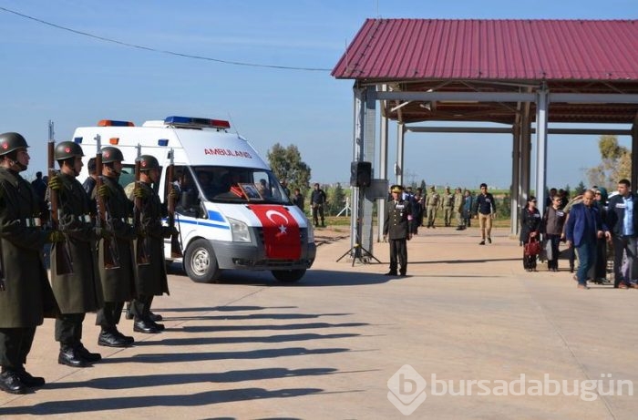 Mardin'de şehitler için tören