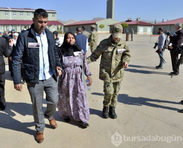 Mardin'de şehitler için tören