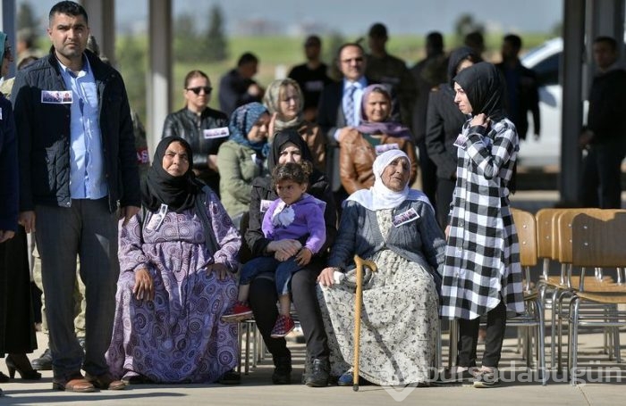 Mardin'de şehitler için tören