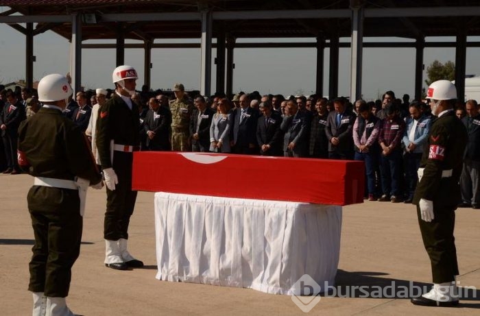 Mardin'de şehitler için tören