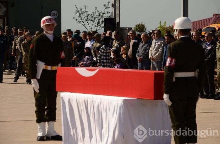 Mardin'de şehitler için tören