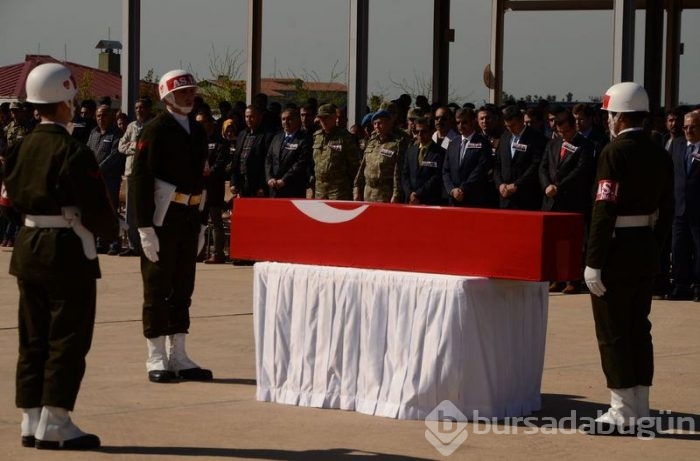 Mardin'de şehitler için tören