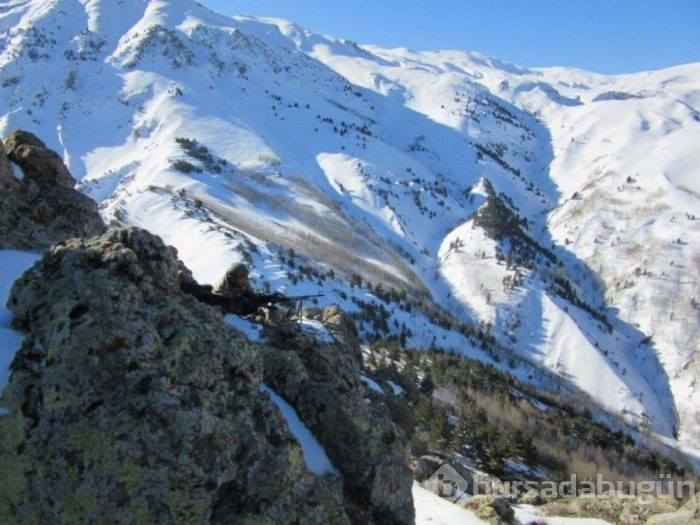 Erzurum'da terör örgütüne darbe! Sığınaklar imha edildi