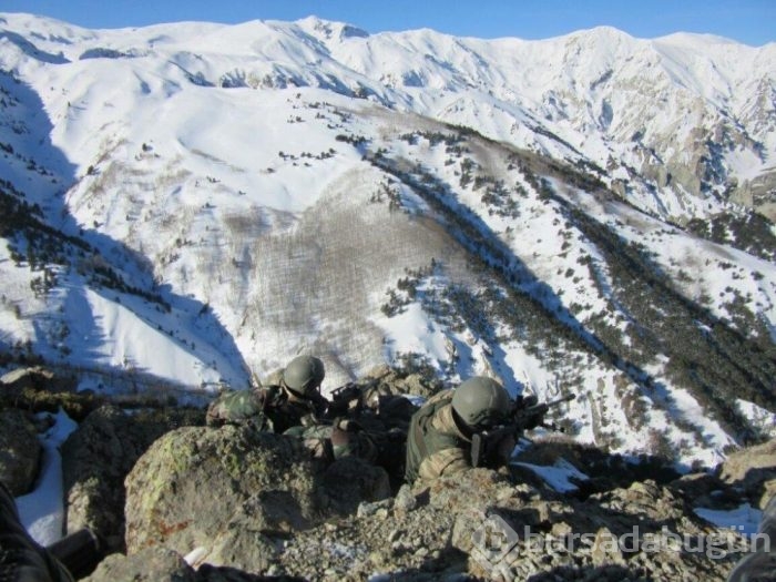 Erzurum'da terör örgütüne darbe! Sığınaklar imha edildi