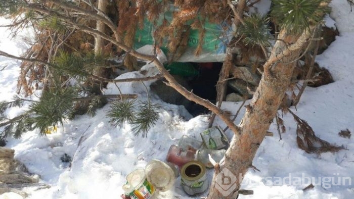 Erzurum'da terör örgütüne darbe! Sığınaklar imha edildi