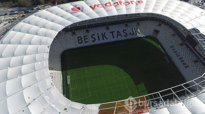 Vodafone Arena'nın son durumu havadan görüntülendi