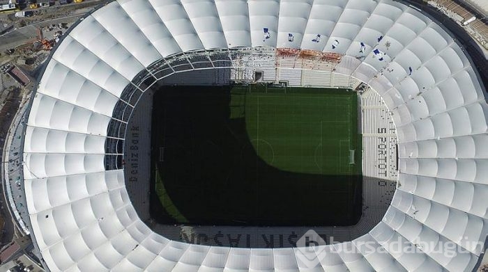 Vodafone Arena'nın son durumu havadan görüntülendi