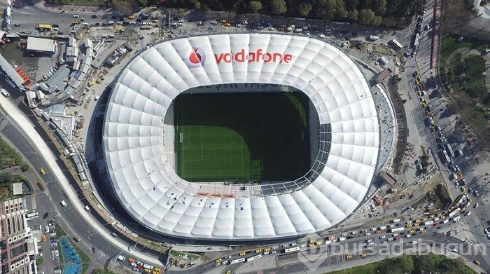 Vodafone Arena'nın son durumu havadan görüntülendi