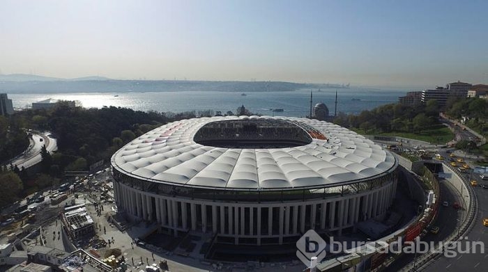 Vodafone Arena'nın son durumu havadan görüntülendi