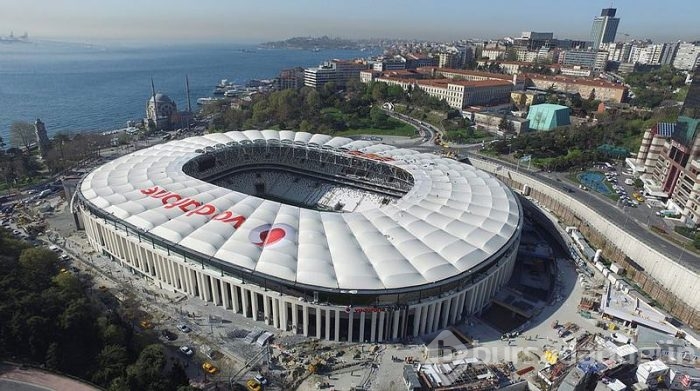 Vodafone Arena'nın son durumu havadan görüntülendi
