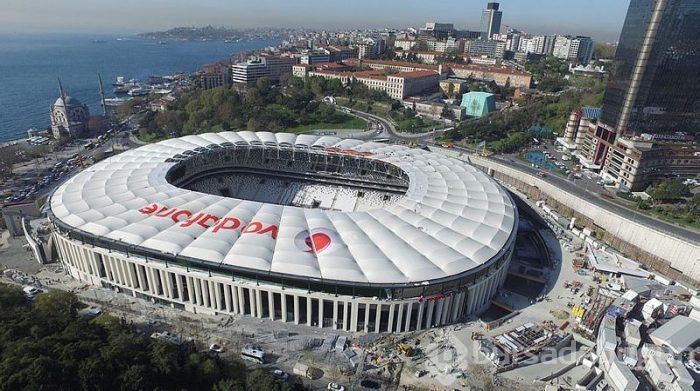 Vodafone Arena'nın son durumu havadan görüntülendi