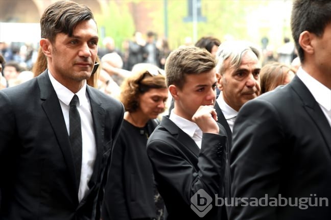 Usta futbolcu Maldini son yolculuğuna uğurlandı