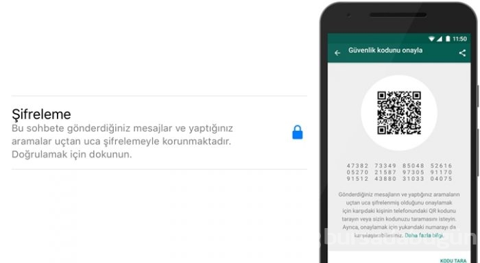 WhatsApp mesajlarınızı şifreleyin