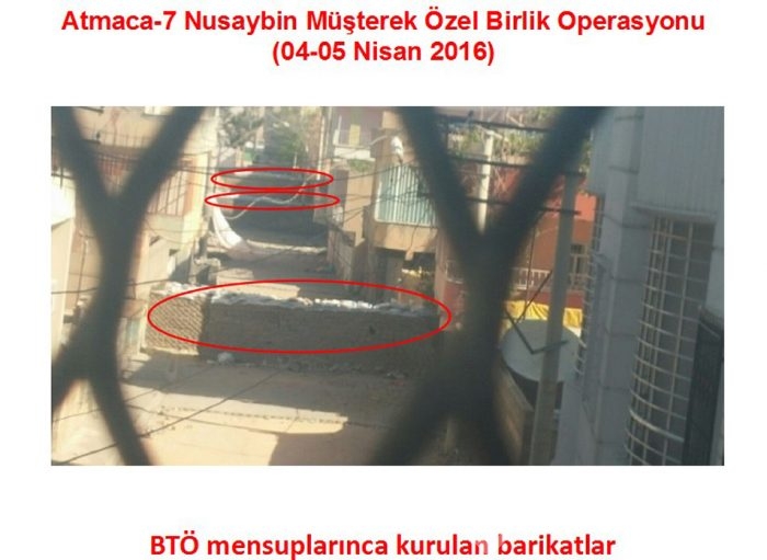 Nusaybin'de patlayıcılar özel birlik tarafından tespit edilerek, imha ediliyor	
