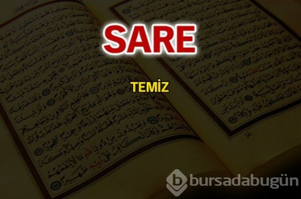 Kuran-ı Kerim'de geçen isimler ve anlamları