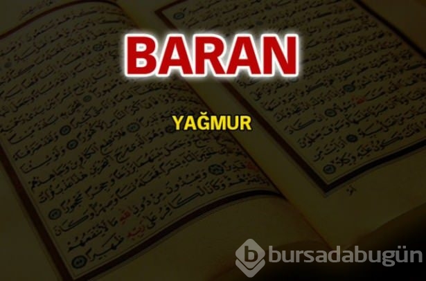 Kuran-ı Kerim'de geçen isimler ve anlamları