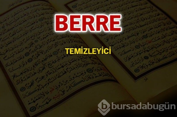 Kuran-ı Kerim'de geçen isimler ve anlamları