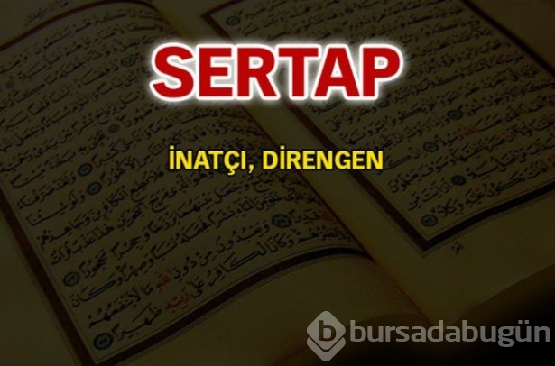 Kuran-ı Kerim'de geçen isimler ve anlamları