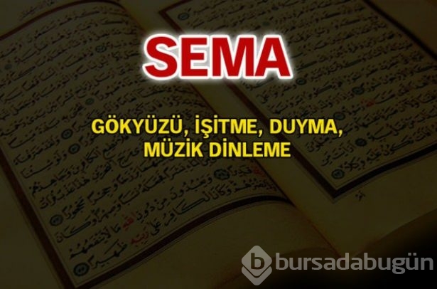 Kuran-ı Kerim'de geçen isimler ve anlamları