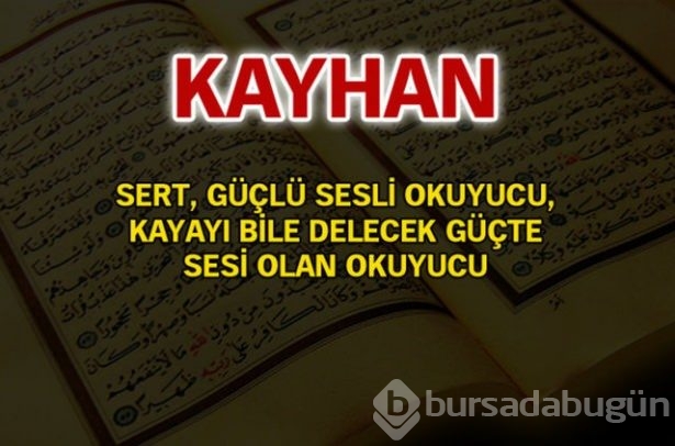 Kuran-ı Kerim'de geçen isimler ve anlamları