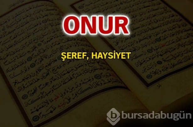 Kuran-ı Kerim'de geçen isimler ve anlamları