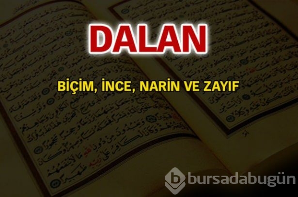 Kuran-ı Kerim'de geçen isimler ve anlamları