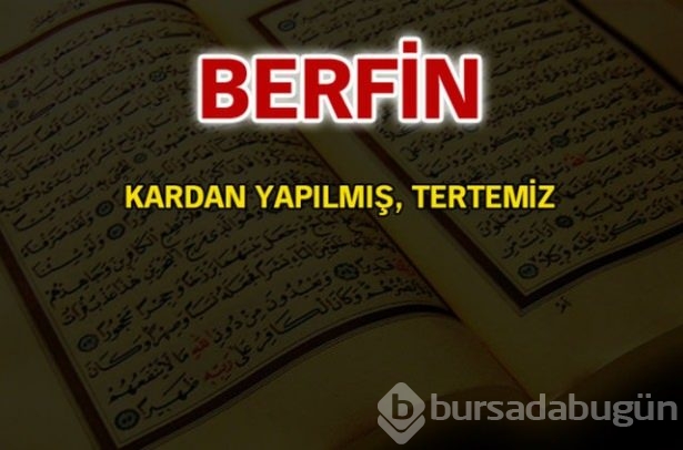 Kuran-ı Kerim'de geçen isimler ve anlamları