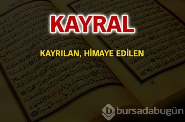 Kuran-ı Kerim'de geçen isimler ve anlamları