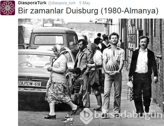 Yurt dışında yaşayan vatandaşlarımıza ait 22 tarihi fotoğrafla 'Gurbette Olmak'