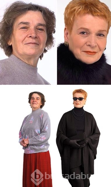 Makyajdan önce ve makyajdan sonra
