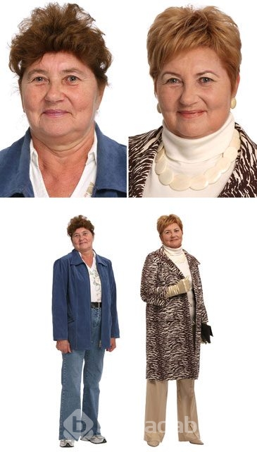 Makyajdan önce ve makyajdan sonra

