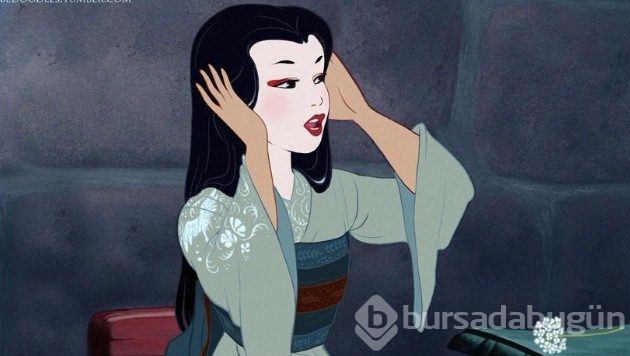 Disney Prensesleri farklı milletlerden olursa
