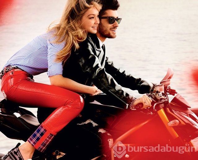 Gigi Hadid ve Zayn Malik'den romantik pozlar