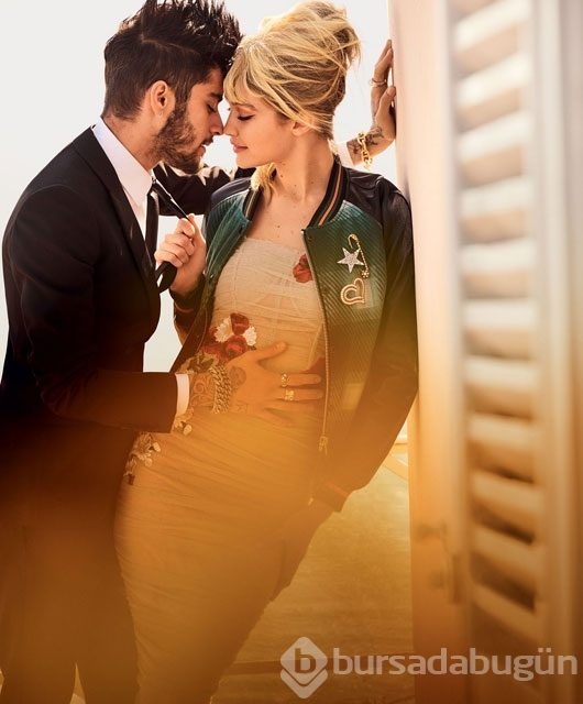 Gigi Hadid ve Zayn Malik'den romantik pozlar