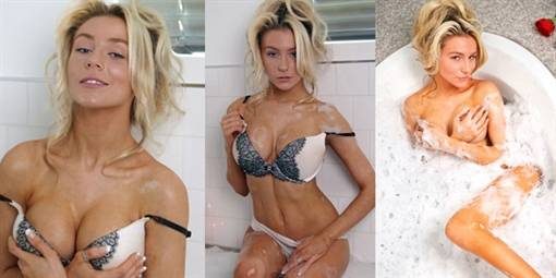 Tek tabanca Courtney Stodden!