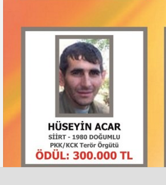 İşte aranan Siirtli teröristler!	